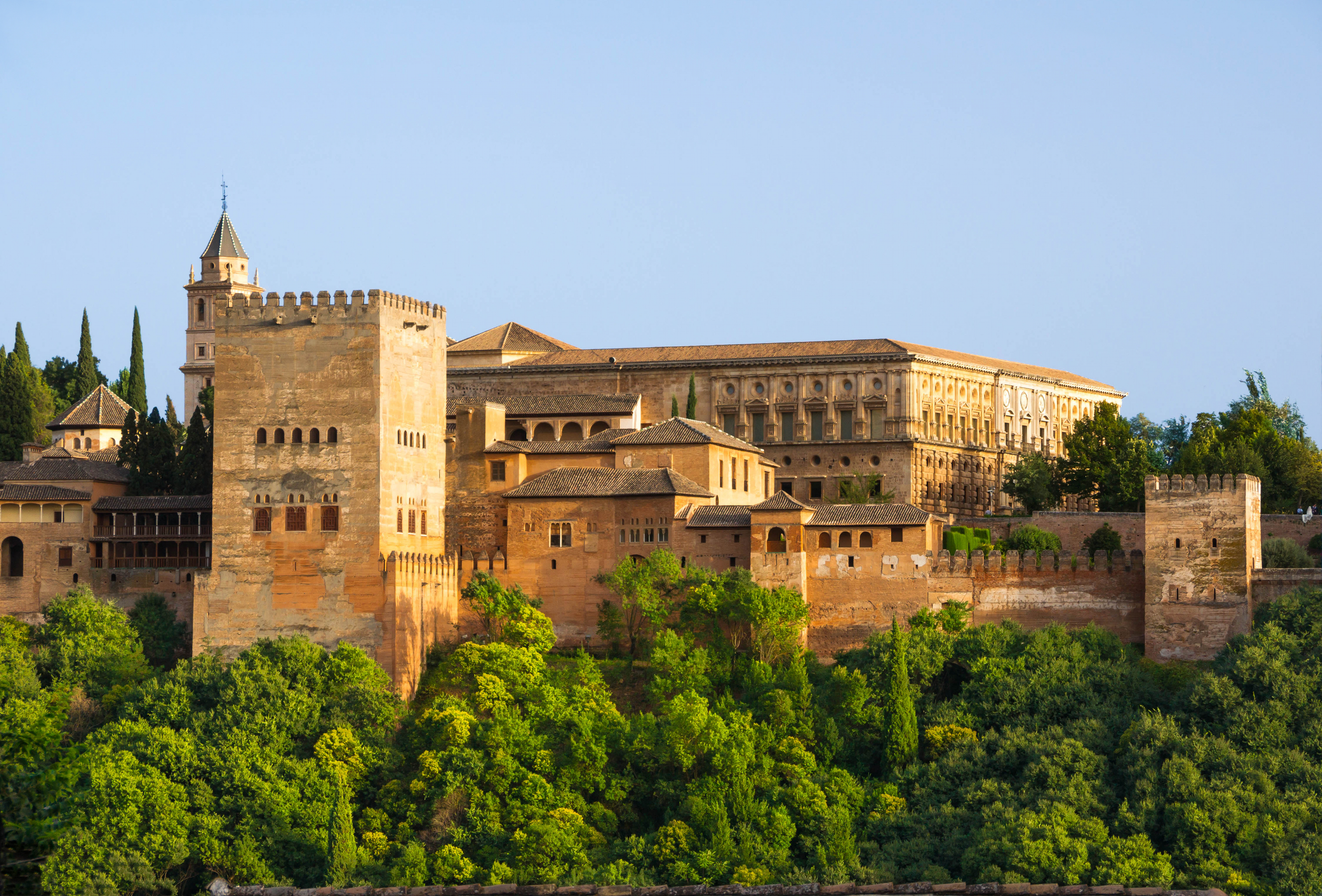 Scenic View of the Alahmbra